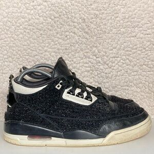 Jordan 3 Retro AWOK Vogue Black x Anna Wintour Womens Sneakers Shoes Sz US 8.5
